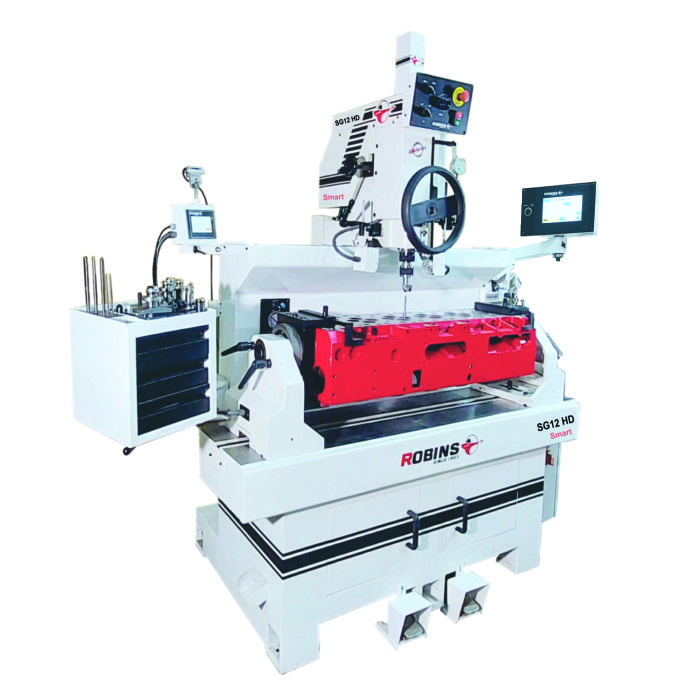 SG12 HD (formerly SG8 XL) | Robins Machines | seat and guide machine for  diesel Cylinder Heads, seat and guide machines, seat guide machines,robins seat and guide machine - GLK3386