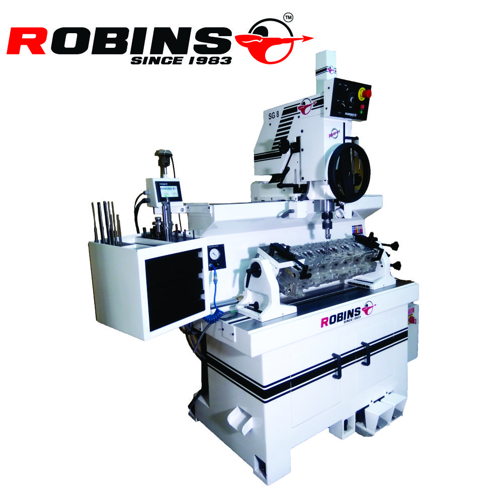 SG 8 | Robins Machines | SG 8 seat and guide machine, robins machines, robins seat and guide machine, seat and guide machines  - GLK3385
