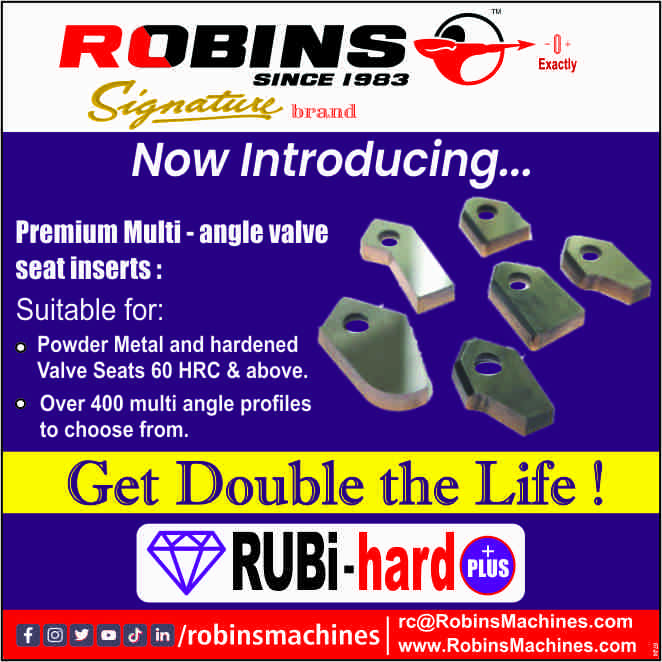 Ruby Hard 3 Angle Inserts | Robins Machines | Ruby Hard 3 Angle Inserts - GLK3377