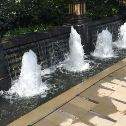 Gyser Fountain Project 4 Install | Garden Engineers - GLK4388