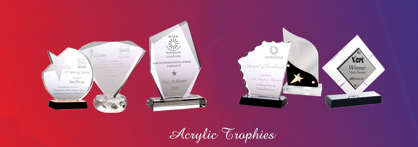 Acrylic Trophy | Prize Land | Acrylic Trophy manufacture in Chandigarh, Acrylic Trophy manufacture in mohali, Acrylic Trophy manufacture in zirakpur, Acrylic Trophy manufacture in Panchkula - GLK1975