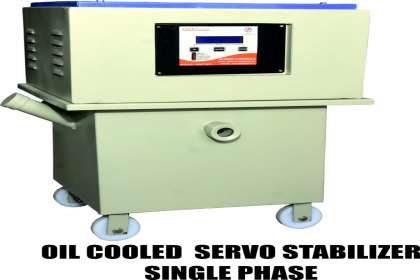 Single Phase Oil Cooled Servo Stabiliser | Altech Controls | Oil Cooled Servo Stabiliser manufacturer in Panchkula - GLK2846