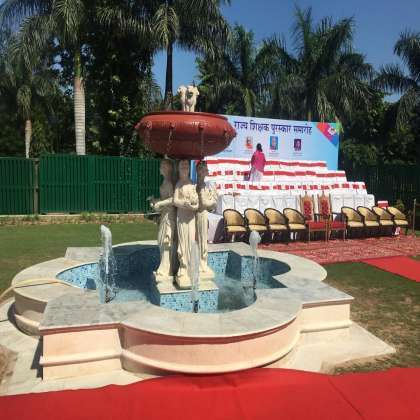 2ND Double Featured Fountain Install , 