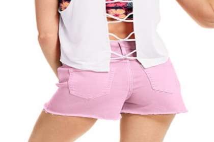 PINK VS denim shorts NIP size 8  | Victoria's Secret Pink | victoria secret in mohali - GLK797
