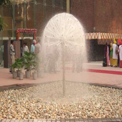 1st Ball Fountain Install, 