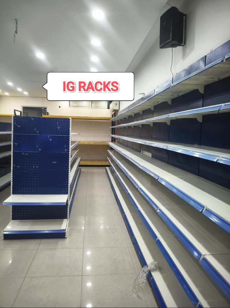 Supermarket  Racks  manufacturer in Bhopal  |  I G Enterprises | Supermarket Racks manufacturer in Bhopal, best Racks prices in Bhopal, Best Retails store Racks prices in Bhopal, Supermarket Store Rack designs in Bhopal, Quality Racks in Bhopal,  - GL120021