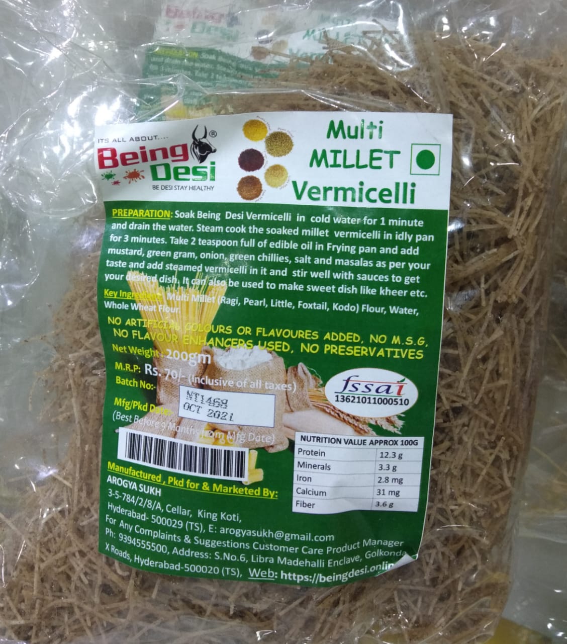 PRACHIN Organic & Natural Products, Multi Millet Vermicelli in hyderabad,Multi Millet Vermicelli in kukatpally,Multi Millet Vermicelli in miyapur,Multi Millet Vermicelli in madinaguda,Multi Millet Vermicelli in lingampally,,gachibowli