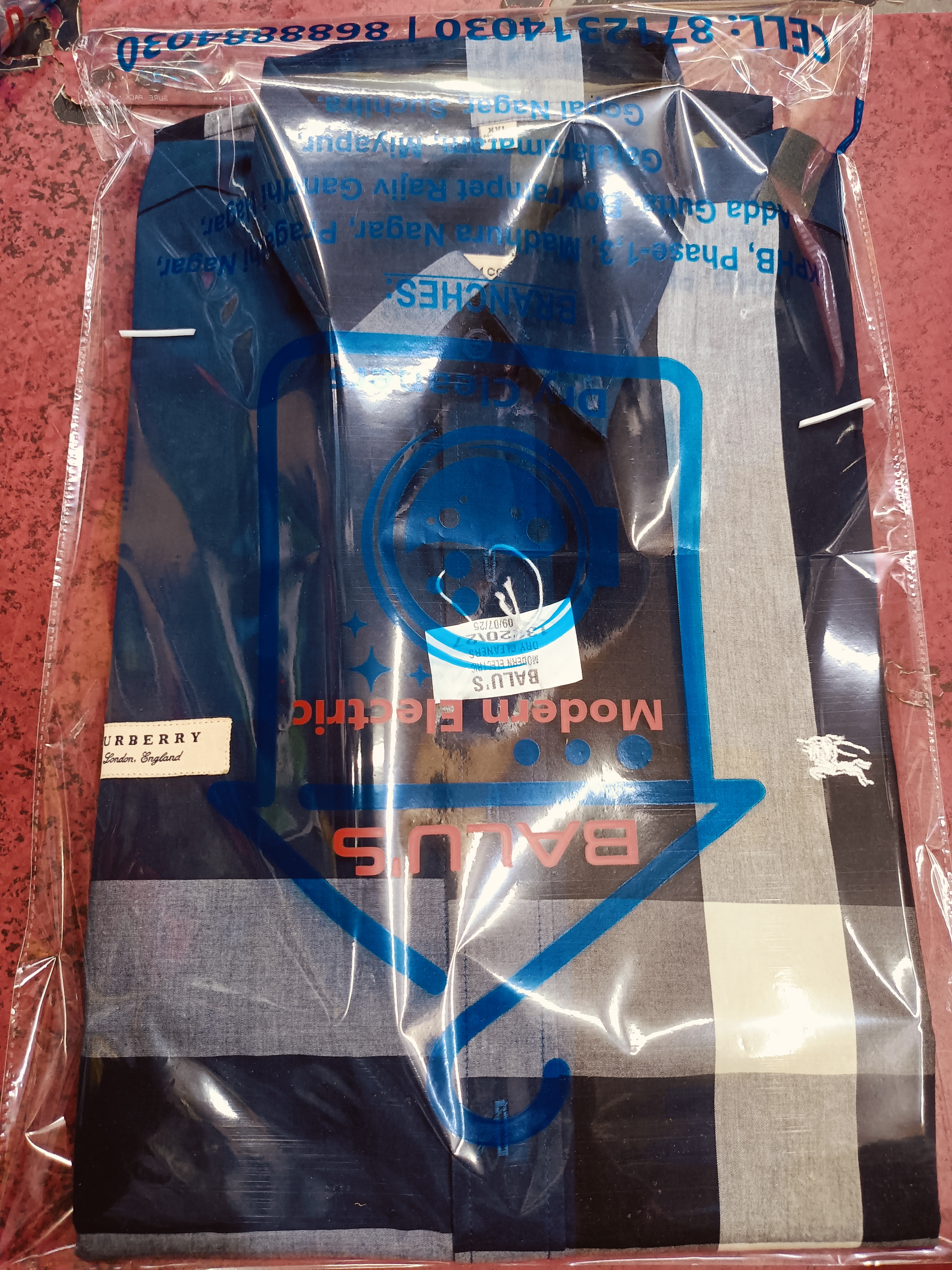 Balu's Modern Dry Cleaners, #BlueShirtFresh #BalusCleanDrop #DotfloSharpStyle #ElectricBlueCare #CrispCollarCrew #FadeFreeFits #EcoSmartLaundry #BrightAndPressed #ColourConfidence #BalusStyleClean