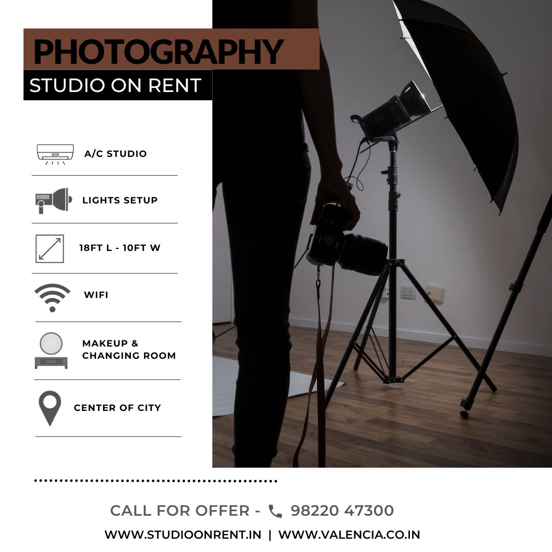 VALENCIA GROUP, PHOTOGRAPHY STUDIO ON RENT NEAR ME, PHOTOGRAPHY STUDIO ON RENT IN PUNE,N PHOTOGRAPHY STUDIO ON RENT IN HINJEWADI, PHOTOGRAPHY STUDIO ON RENT IN WARJE, PHOTOGRAPHY STUDIO ON RENT IN KARVENAGAR.