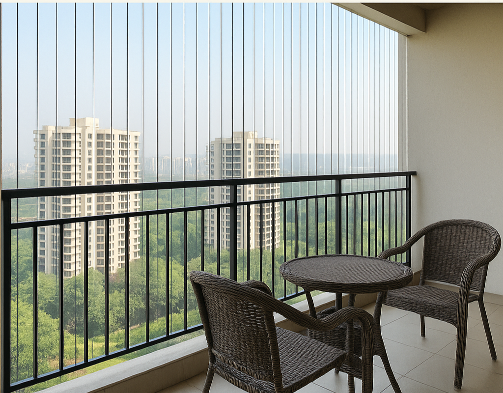 Invisible Safety Grill in Nashik &ndash; Balcony and Window Safety Solutions | Chirag Invisible Safety Grill | Chirag Invisible Safety Grill | Invisible Safety Grill in Nashik, Invisible Grill Nashik, Balcony Safety Grill Nashik, Window Invisible Grill Nashik, Invisible Grill Installation Nashik, Child Safety Grill Nashik. - GL121274