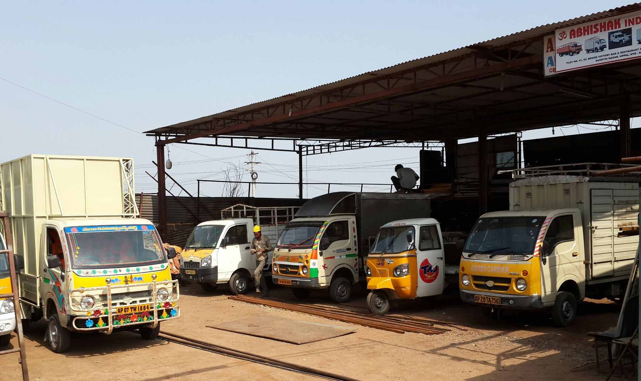 ABHISHEK INDUSTRIES, Mahindra Bolero Body Fabrication in hyderabad,Mahindra Bolero Body Fabrication service in hyderabad,Mahindra Bolero Body Fabrication work hyderabad,Mahindra Bolero Body Fabrication in karimnagar,Mahin
