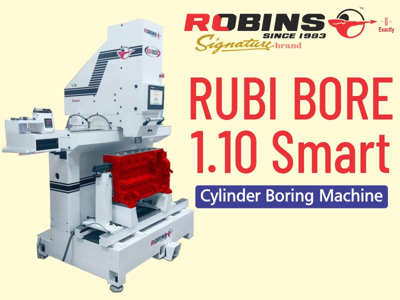 Robins Rubi Bore 1.10 Cylinder Boring Machine | Heavy-Duty CNC Engine Block Boring Machine | Robins Machines | SEAT AND GUIDE MACHINES IN AUSTRIA, CYLINDER BORING MACHINES IN AUSTRIA, VALVE GUIDE HONING MACHINES IN AUSTRIA, ENGINE REBUILDING MACHINES IN AUSTRIA, VALVE SEAT AND GUIDE MACHINE IN AUSTRIA - GL121240