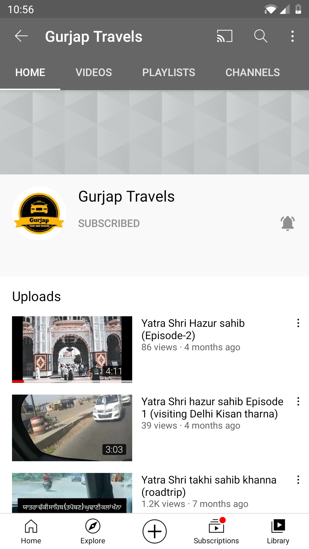 GURJAP TOUR & TRAVELS, Best taxi services in Mohali youtube