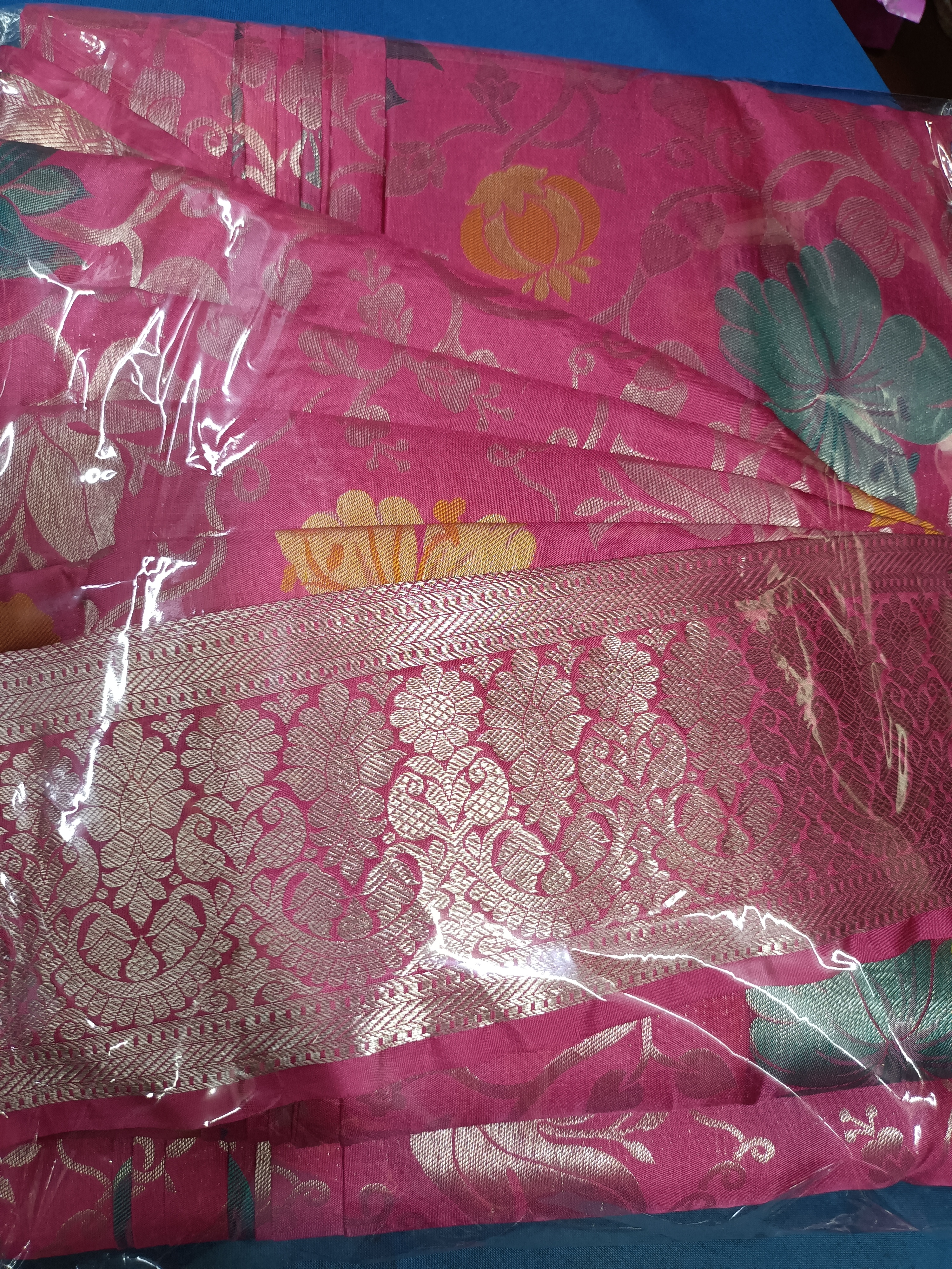 Balu's Modern Dry Cleaners, #PinkSareeLove #FoldedWithGrace #SareeElegance #BaluCare #SareeFoldingExperts #EcoFriendlyDryClean #PalluGoals #HyderabadStyle #PrettyInPink ðŸŒº