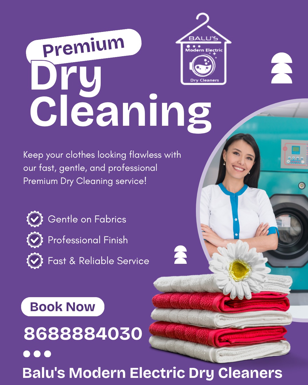 âœ¨ Premium Dry Cleaning &mdash; Because Your Clothes Deserve the Best! ðŸ‘”ðŸ’Ž | Balu's Modern Dry Cleaners | dry cleaning, best dry cleaning services, Dry cleaning in hyderabad, - GL119886