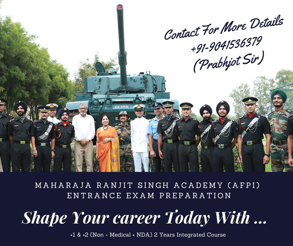 Maharaja Ranjit Singh Academy | Afpi Punjab | Maharaja Ranjit Singh Academy, AFPI MOHALI,  Maharaja Ranjit Singh Academy Mohali,  Maharaja Ranjit Singh Academy afpi, afpi entrance exam - GL101863