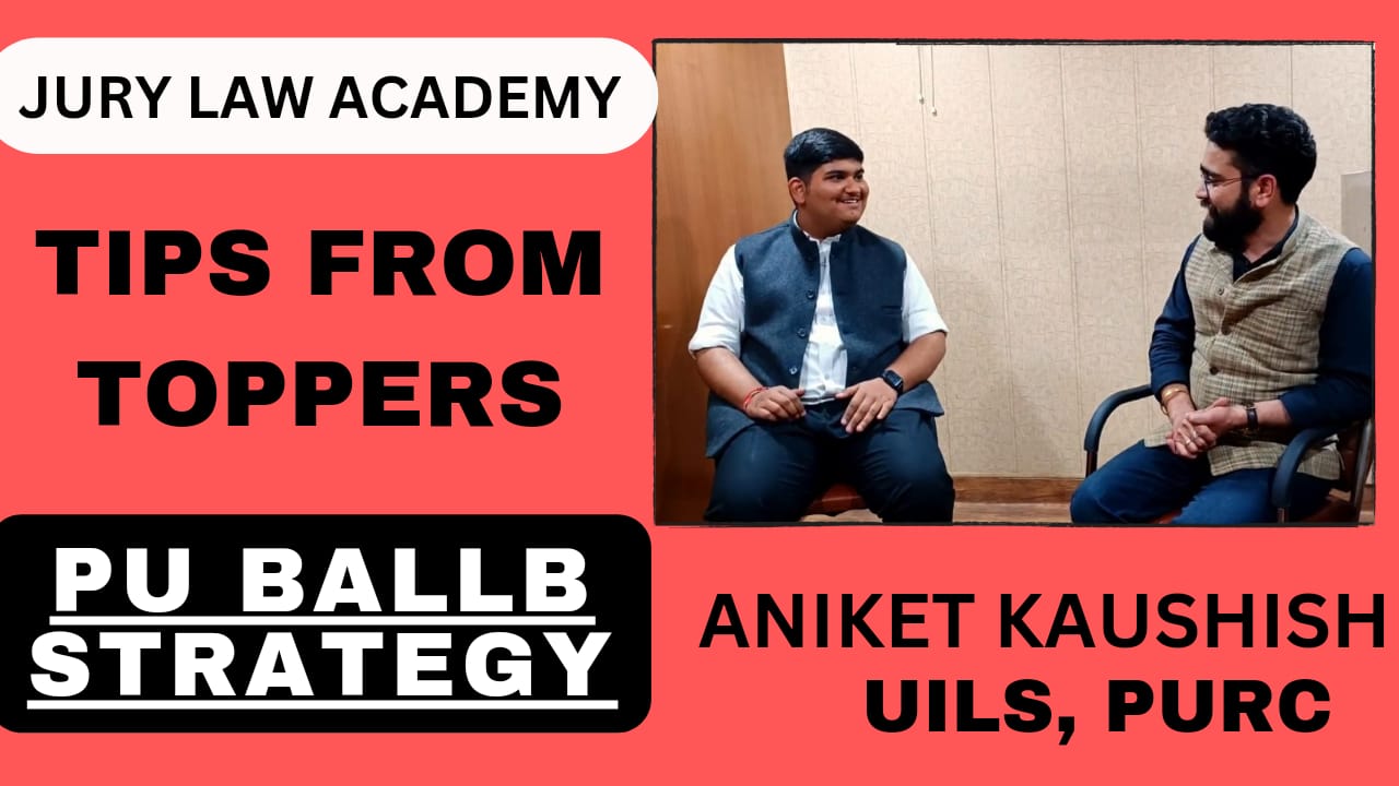 PU LAW entrance exam coaching in Chandigarh. Toppers of jury law academy and their experiences. | JURY LAW ACADEMY | pu law entrance coaching in chandigarh, best pu law entrance coaching in chandigarh, law entrance coaching in chandigarh, pu law exam coaching - GL110304