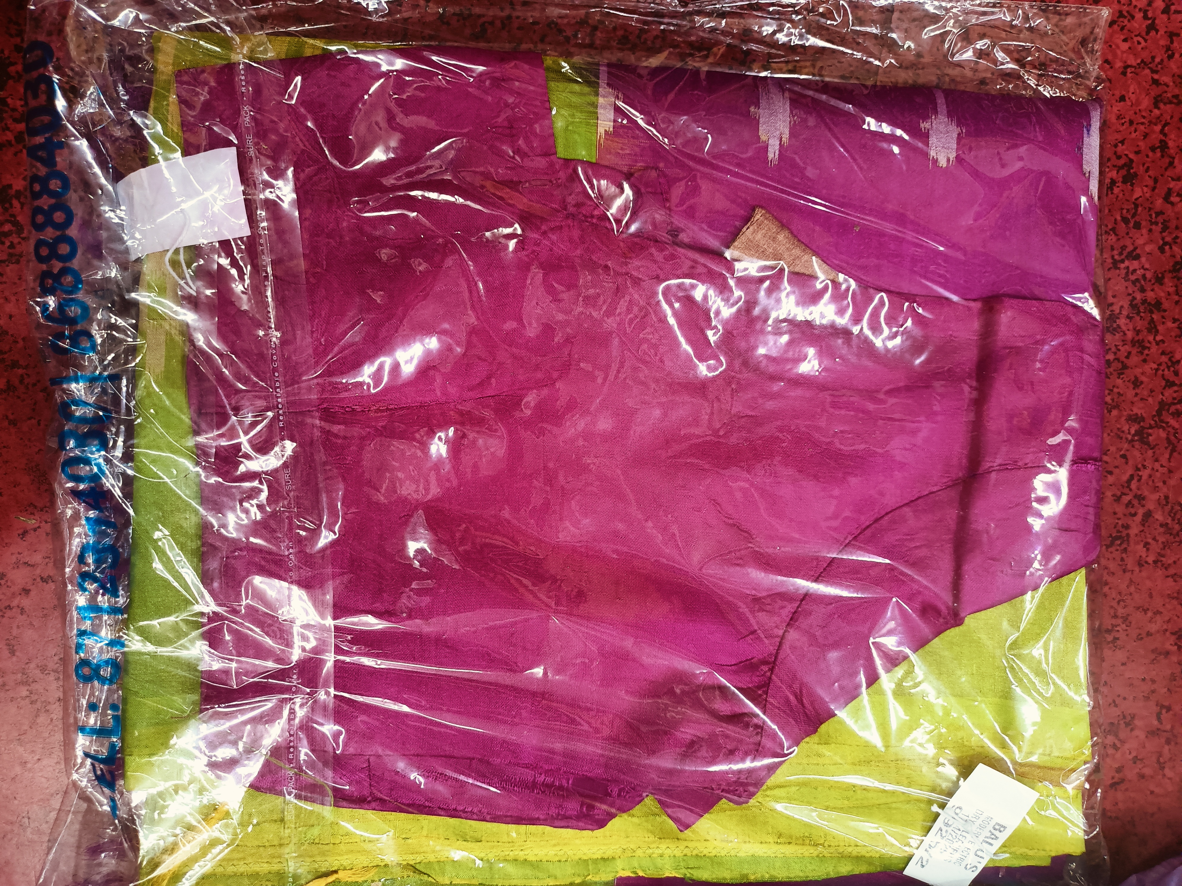 Balu's Modern Dry Cleaners, #GreenPurpleGlow #SareeRevival #EcoElectricClean #VibrantDrapes #ColourProtected #ModernSareeCare ðŸŒ¿ðŸ’œâœ¨