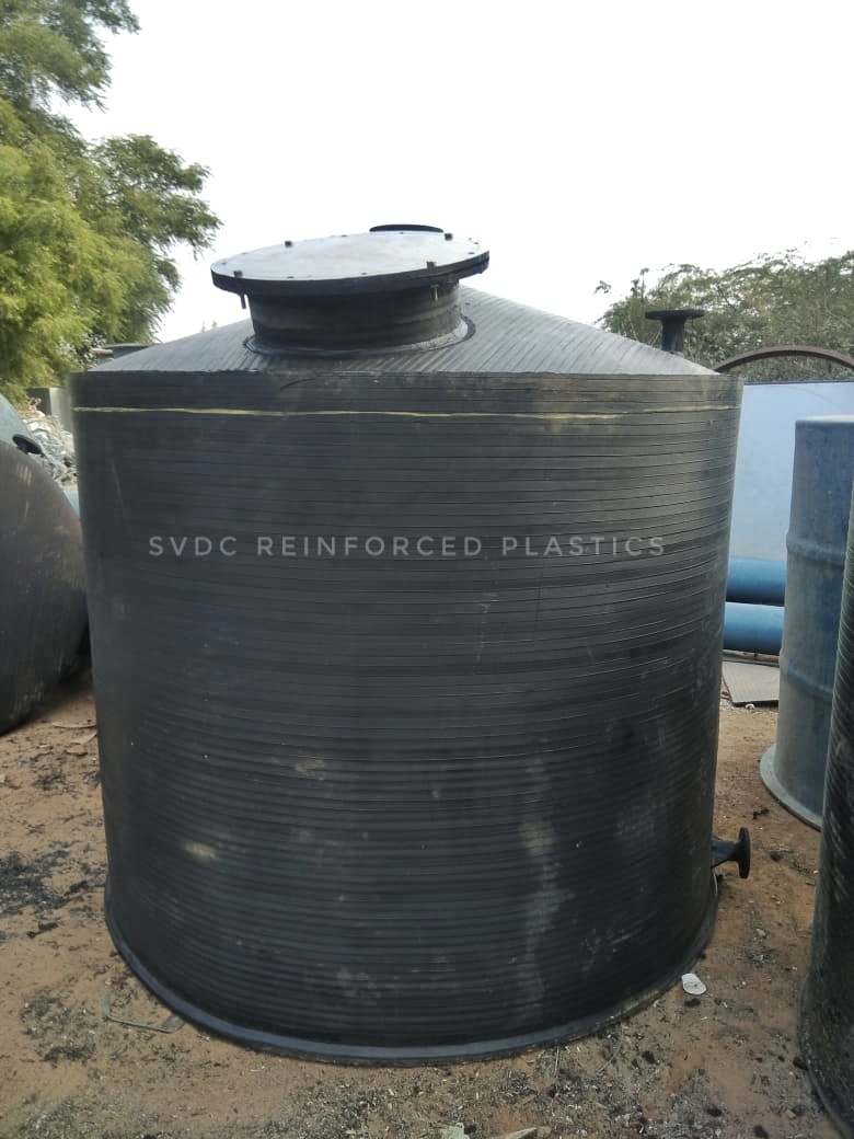 HDPE Storage Tanks | SVDC Reinforced Plastics | HDPE Tanks in Hyderabad, HDPE Tanks, HDPE Chemical storage tanks, HDPE Equipment, HDPE Vessels - GL28533