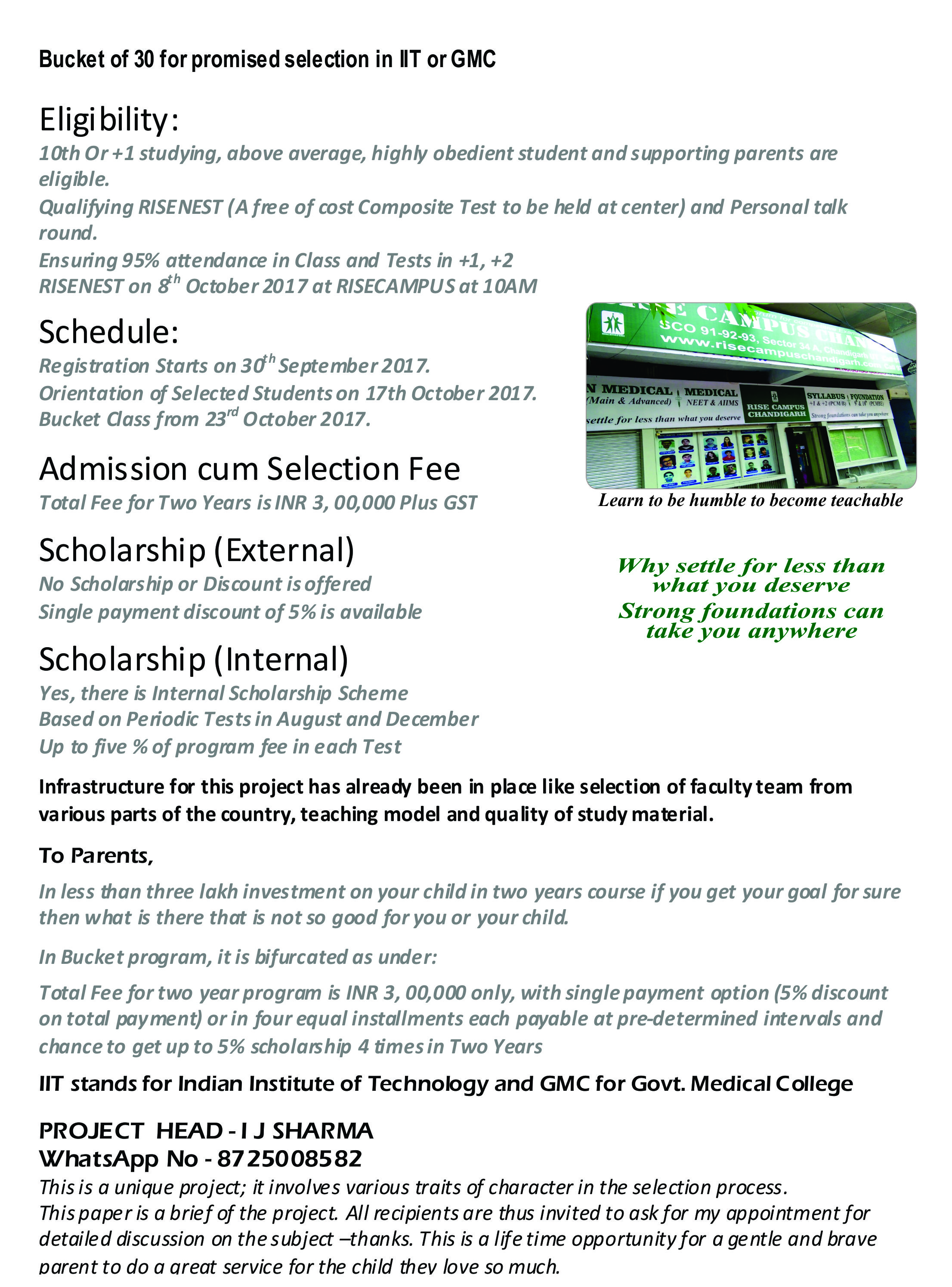 RISE CAMPUS  CHANDIGARH, Neet exam coaching in Chandigarh,Best neet exam,Medical entrance coaching in Chandigarh,Medical coaching center,Best neet exam coaching in Chandigarh 