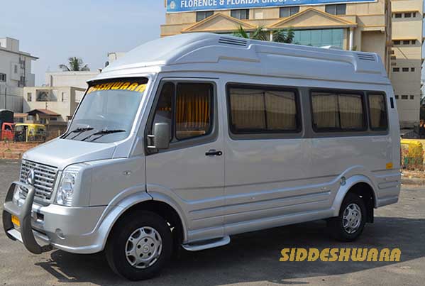 GetMyCabs , tempo traveller per km rate in bangalore,new tempo traveller price in bangalore,tempo traveller rent near me