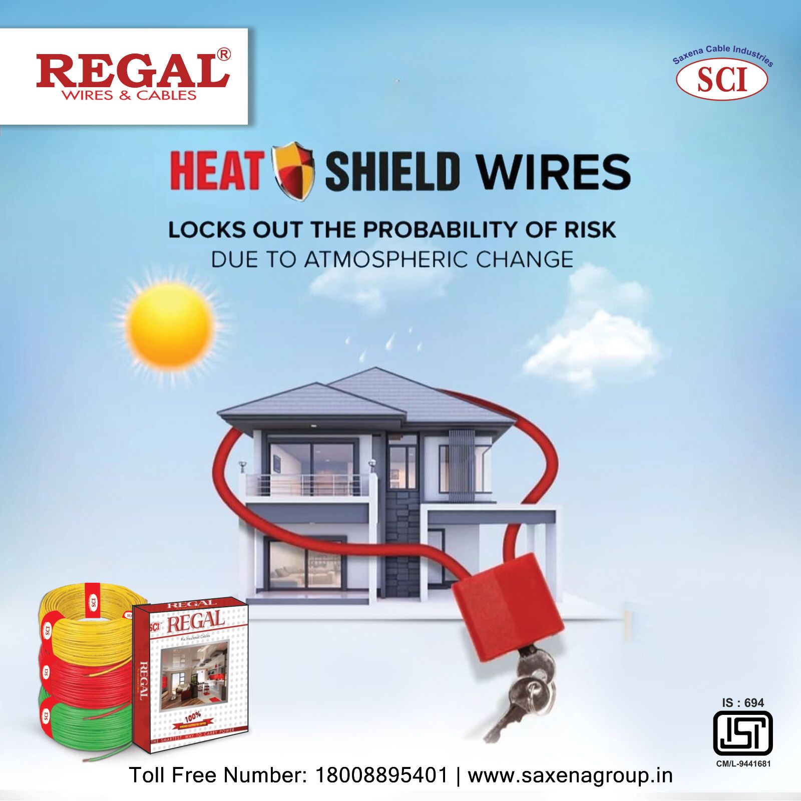 Regal Cables Will Keep Your Family Protected Forever. | Saxena Plastic Industries  | LONGLASTING PIPES  , PVC BEST PIPES IN UTTAR PARDESH  , PVC CONDUIT PIPES , PVC PRESSURE PIPES , PVC PIPES IN BARNALA - GL114850