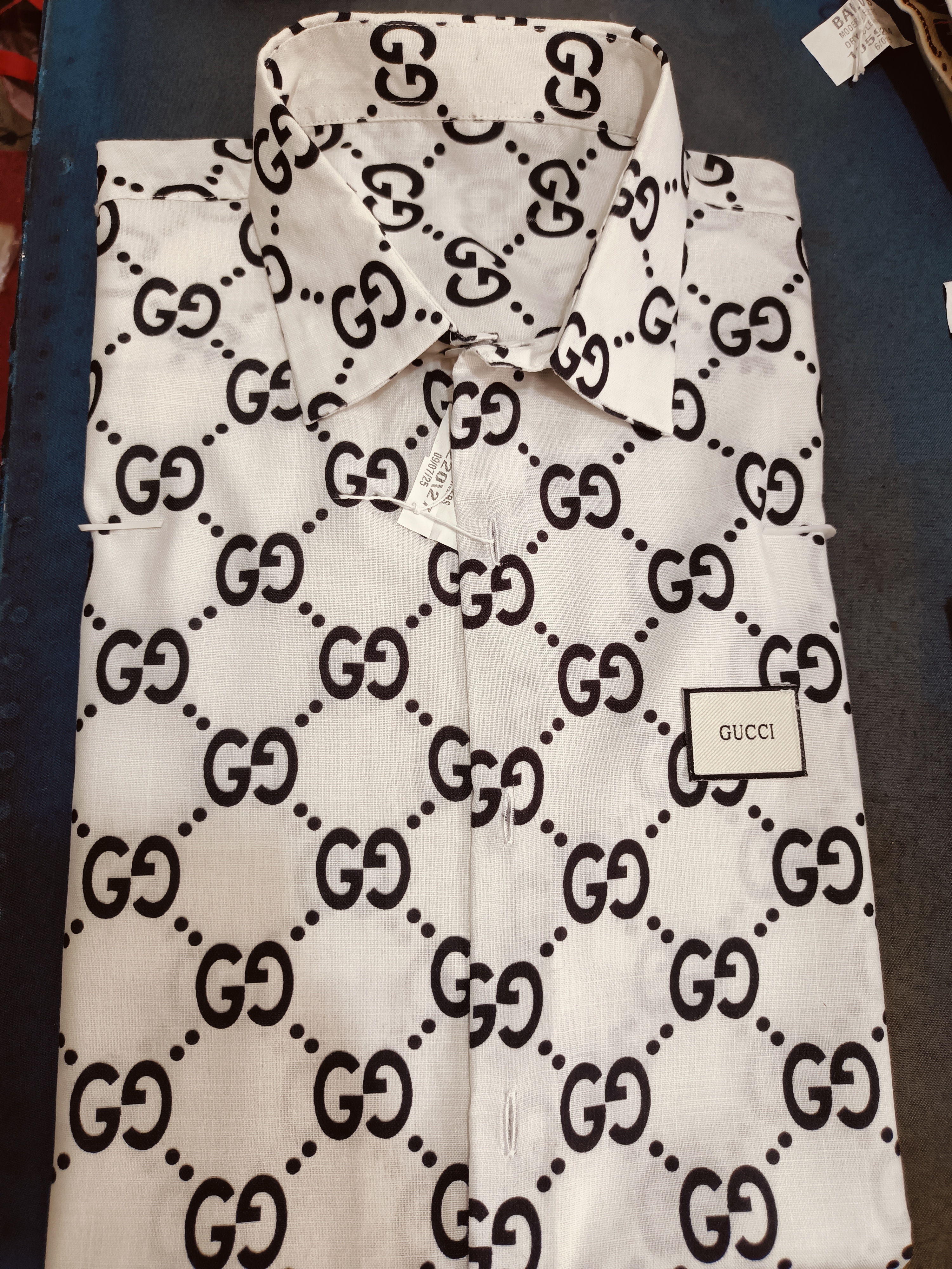 Balu's Modern Dry Cleaners, ðŸ”– #GucciShirt #LuxuryStyle #DesignerWear #GucciVibes #StatementStyle #BalusClean #HighFashionCare #DryCleanLuxury #IconicLooks #CrispAndCouture #FashionFirst #ElectricDryCleaning #StainFreeStyle ##