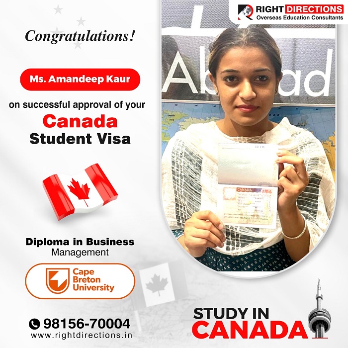 Right Directions,  Canada student visa  services in landran, Canada visa  services in landran, Canada student visa  consultant  in landran, Canada immigration in landran