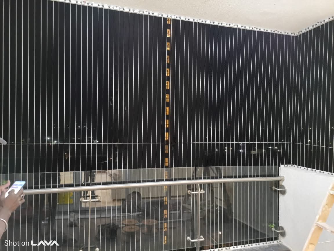 Invisible grill service in Maharashtra, Mumbai, Pune, Nagpur, Amaravati, Nashik, Thane, Aurangabad, Solapur, Kolhapur, Jalgaon and Baramati | Chirag Invisible Safety Grill | INVISIBLE GRILL IN AURANGABAD, INVISIBLE CHILD SAFETY GRILL IN SOLAPUR, INVISIBLE GRILL RATE IN KOLHAPUR, INVISIBLE GRILL DESIGN IN AMARAVATI. - GL119988