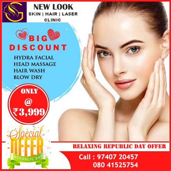 New Look SkinHair Laser Clinic, Best Hydrafacial Services in Indira Nagar, Bangalore, Hydrafacial Services in Indira Nagar, Bangalore, Hydrafacial Services in Domlur, Bangalore