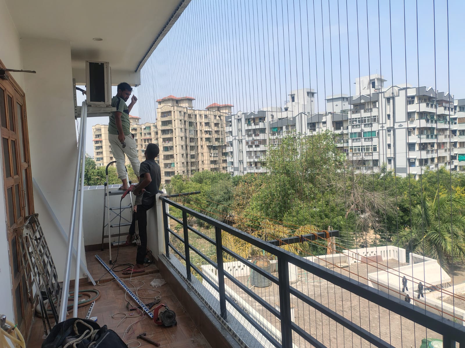 Invisible Grill in Pune | Chirag Invisible Safety Grill | Chirag Invisible Safety Grill | Invisible Grill in Pune, Invisible Safety Grill in Pune, Invisible Grill Installation in Pune, Balcony Invisible Grill in Pune, Window Invisible Grill in Pune, Child Safety Invisible Grill Pune. - GL121056