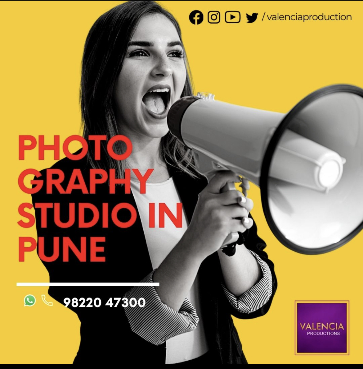 VALENCIA GROUP, BEST PHOTOGRAPHY STUDIO ON RENT IN PUNE,STUDIO ON RENT FOR PHOTOGRAPHERS ,WELL EQUPPED PHOTO STUDIO ON RENT ,PUNES BEST STUDIO ON RENT FOR PHOTOGRAPHERS ,STUDIO AVILABLE FOR RENT START FROM 2000 ONLY