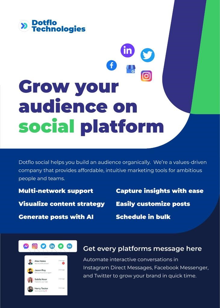 Put social media to work for your business | Dotflo Technologies | Social Media Post Sharing Apps In Dubai, Social Media Post Sharing Apps Provider In UAE - GL117213