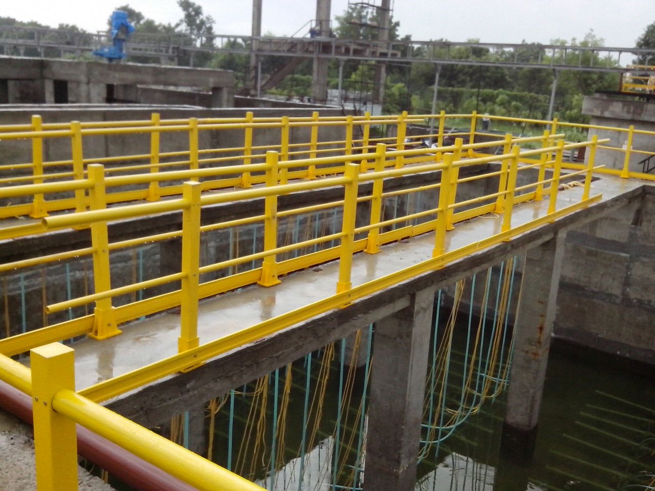 Innovate Materials, FRP Handrails railing, Fiberglass Guardrail railing, FRP Handrail system, Fibreglass handrail system, the rail system in Hyderabad, Handrail for Walkways manufacture in Andhra Pradesh