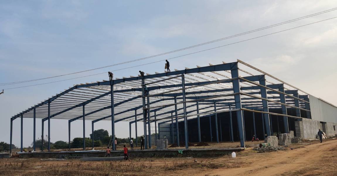 Warehouse Construction Companies In Hyderabad | SriChakra PEB Structures | Warehouse Construction Companies In Hyderabad, Warehouse Construction Companies In Visakhapatnam, Warehouse Construction Companies In Vijayawada, Warehouse Construction Companies In Warangal, - GL112523