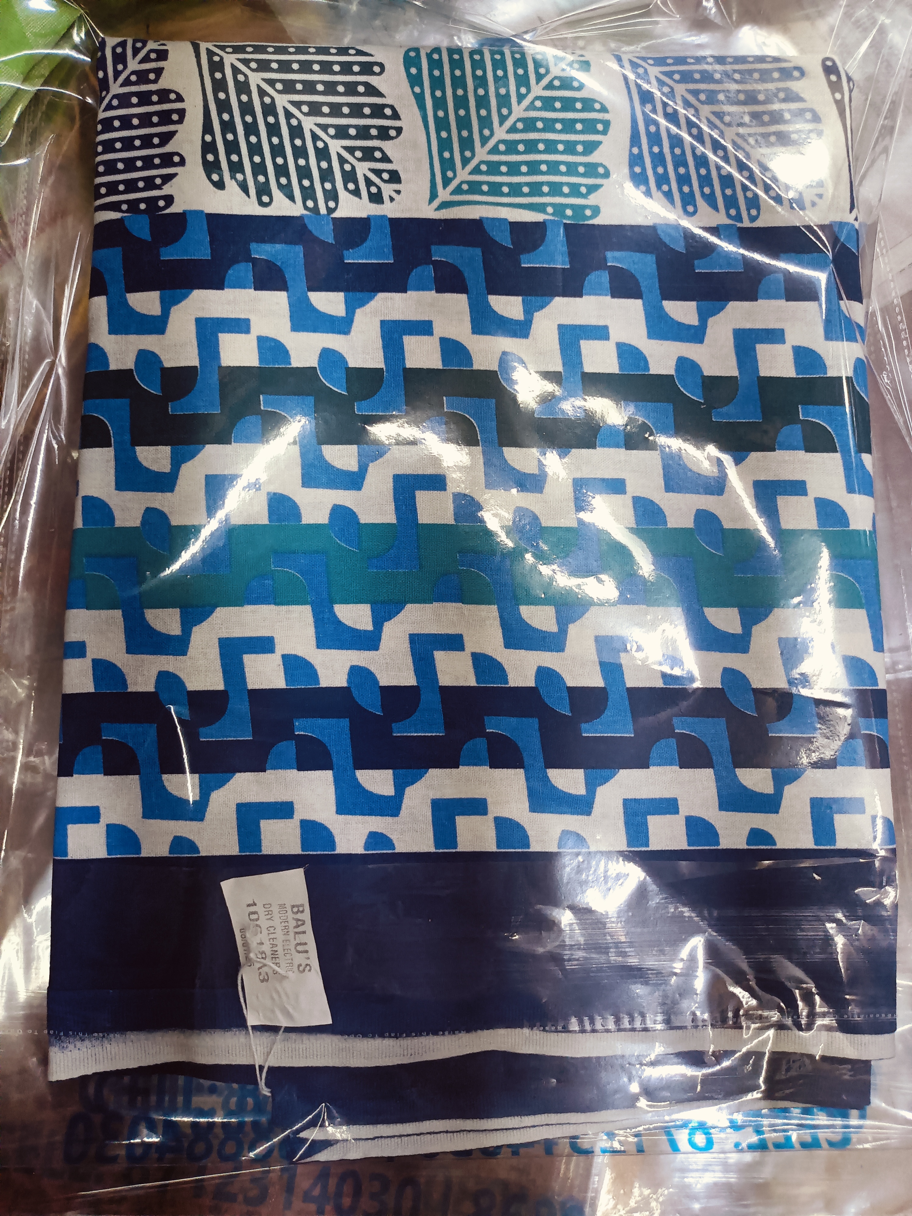 Balu's Modern Dry Cleaners, #BlueCrush #SareeGlowUp #BaluCameThru #MainCharacterMode #OceanMoodActivated