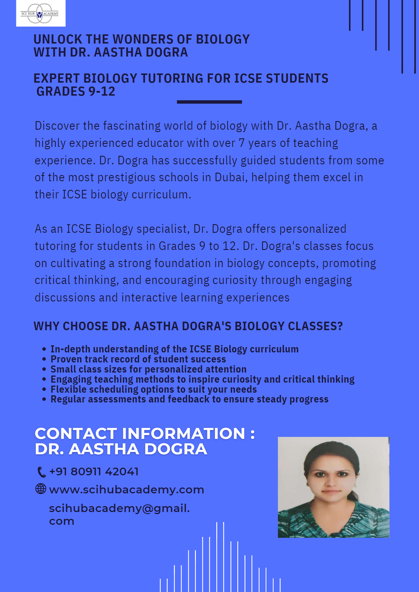 Learn with Dr. Aastha | Sci Hub Academy | #biologytutoronline#ICSEbatches#OnlineICSEBiologylessons - GL111663