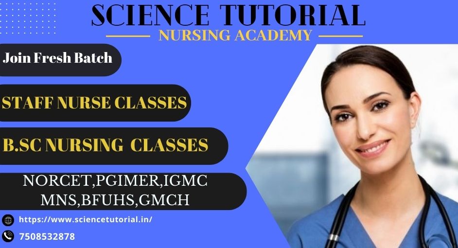 Best Staff Nurse Coaching in India | SCIENCE TUTORIAL NURSING COACHING INSTITUTE  | Best Staff Nurse Coaching in India - GL108273