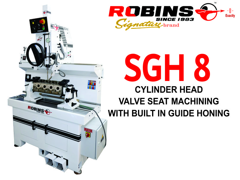 Robins SGH8 Valve seat machining  With built in guide honing | Robins Machines | SEAT AND GUIDE MACHINES IN Jakarta, CYLINDER BORING MACHINES IN Jakarta, VALVE GUIDE HONING MACHINES IN Jakarta, ENGINE REBUILDING MACHINES IN Jakarta, VALVE SEAT AMP GUIDE MACHINE INJakarta - GL119897