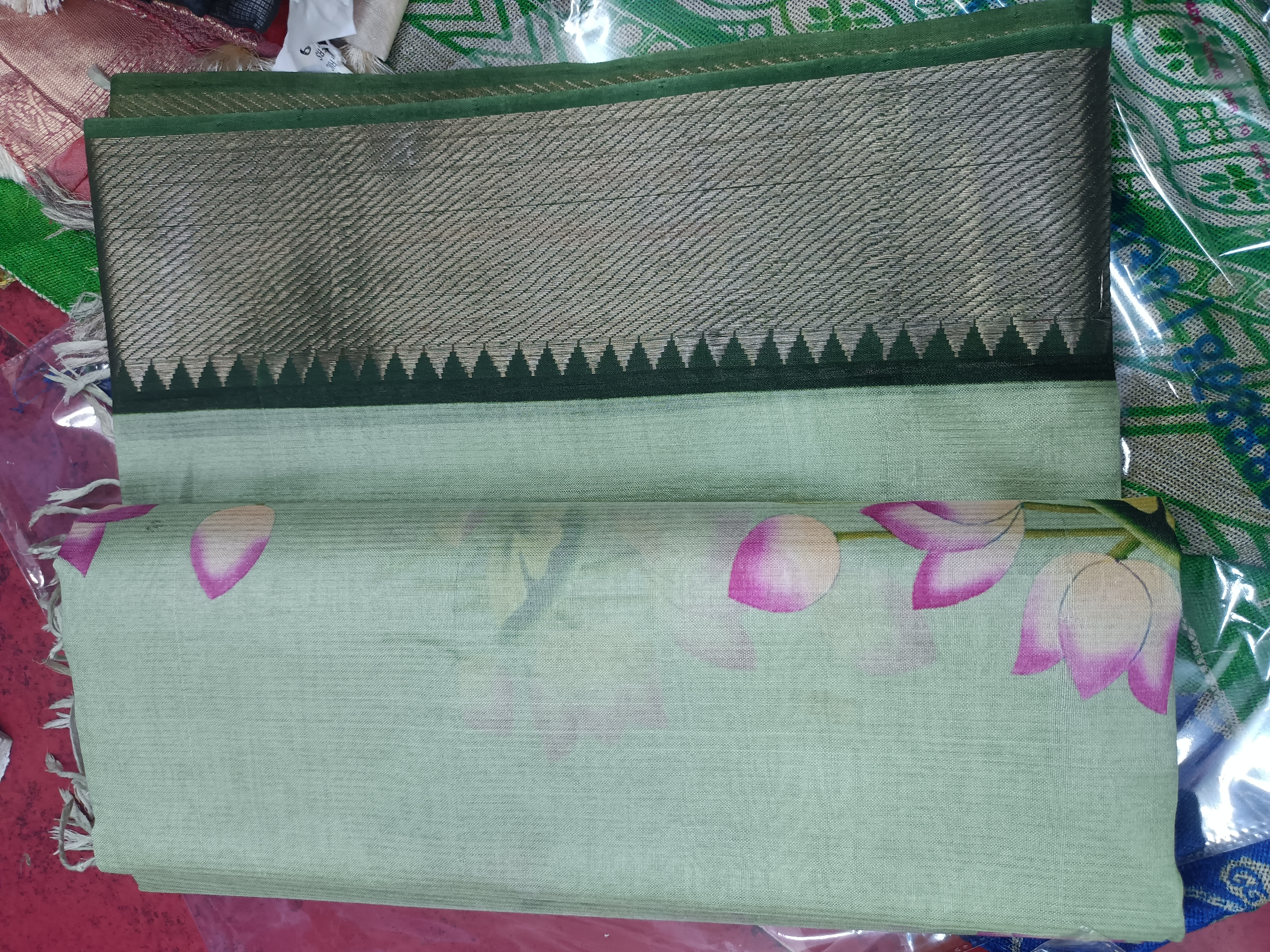 Balu's Modern Dry Cleaners, Saree Polish, saree Drying,saree folding 