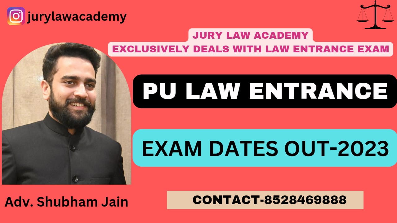 PU LAW entrance exam coaching by shubham jain sir in Chandigarh. Information about exam dates! | JURY LAW ACADEMY | pu law entrance coaching in chandigarh, best pu law entrance coaching in chandigarh, law entrance coaching in chandigarh - GL110303