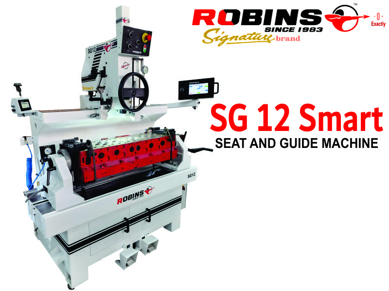 Robins SG12 SMART: Unmatched Precision for Modern Cylinder Heads  | Robins Machines | SEAT AND GUIDE MACHINES IN Honduras , CYLINDER BORING MACHINES IN Honduras, VALVE GUIDE HONING MACHINES IN Honduras, ENGINE REBUILDING MACHINES IN Honduras, VALVE SEAT CUTTING MACHINES IN Honduras - GL119626