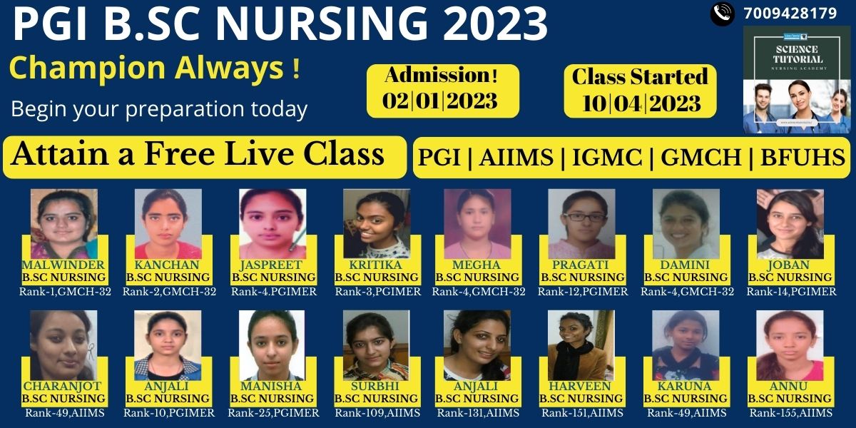 SCIENCE TUTORIAL NURSING COACHING INSTITUTE , #pgi bsc nursing entrance exam 2023#pgi bsc nursing entrance coaching Chandigarh #pgi bsc nursing exam coaching Chandigarh # aiims bsc nursing entrance coaching Chandigarh# pgibsc# nursing #coaching