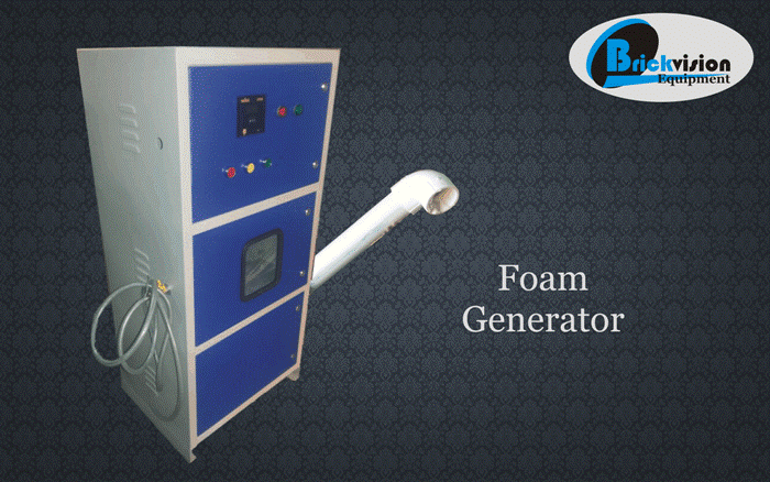 BRICK VISION EQUIPMENTS, CLC FOAM GENERATOR IN INDIA, CLC FOAM GENERATOR DEALERS IN INDIA, CLC FOAM GENERATOR MANUFACTURERS IN INDIA, SUPPLIERS, BEST, INDIA.