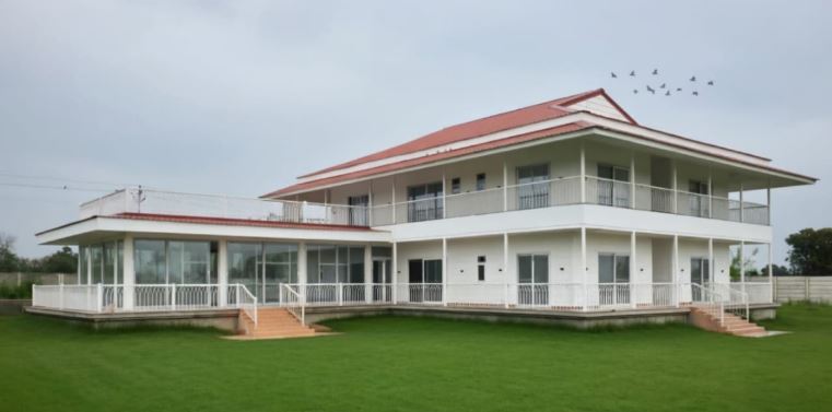Farmhouse Project by Mansarovar Products & Services | Mansarovar Products & Services | LGSF Farm House Project in Hoshiarpur, Farm house Light Gauge Steel Structure in Ludhiana, LGSF Farm House Project in Jalandhar, LGSF Farm House Project in Mohali, LGSF Farm House Project in Tricity - GL121025
