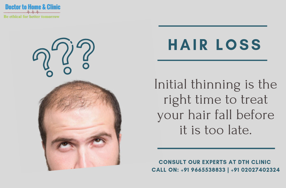 Hair Loss | DOCTOR TO HOME & CLINIC | #hairfall #hairthinning #baldness  #partialbaldness #completebaldness #hairtransplant #dthclinic #
