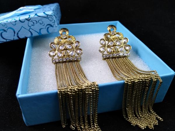 Wholesale fashion artificial gemstones earrings ear studs - Nihaojewelry