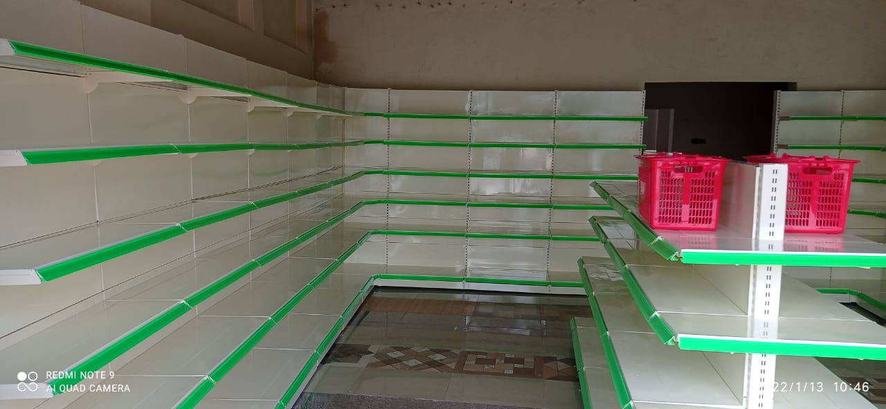 SUPER MARKET RACK  IN  MANUFACTURE  |  I G Enterprises | grocery racks , supermarkets racks , display racks - GL104166