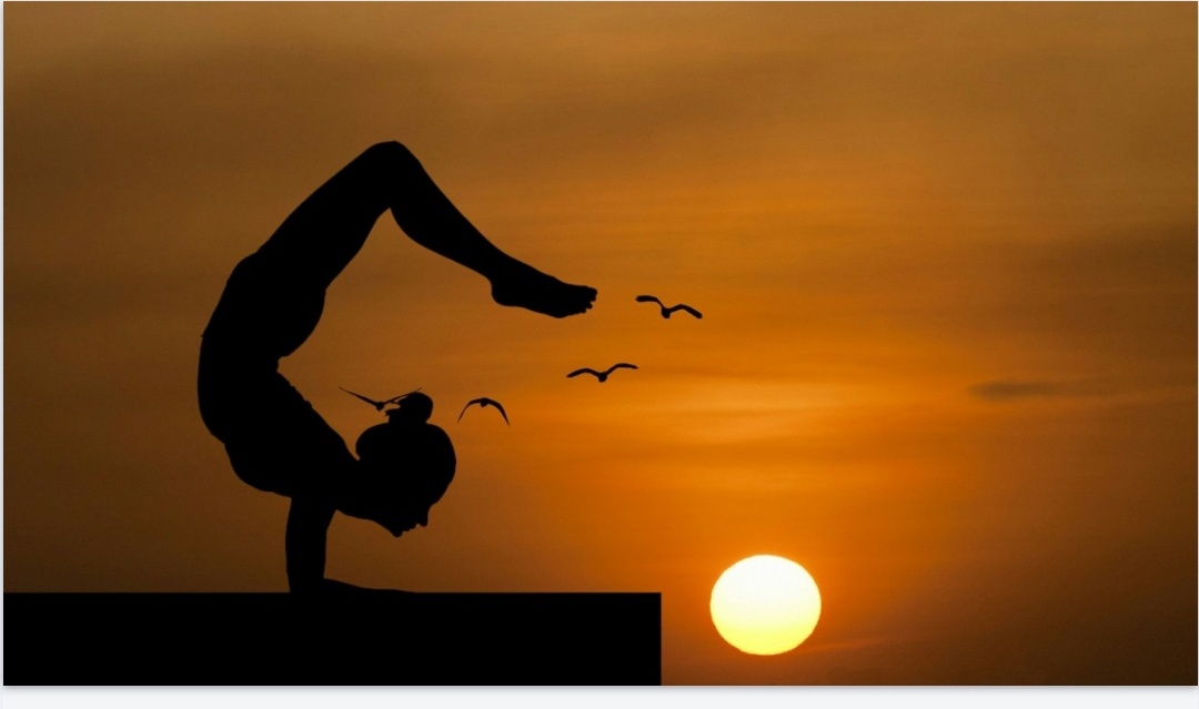 Morning yoga-  | Yoga World | Will power , health and wellness - GL58001