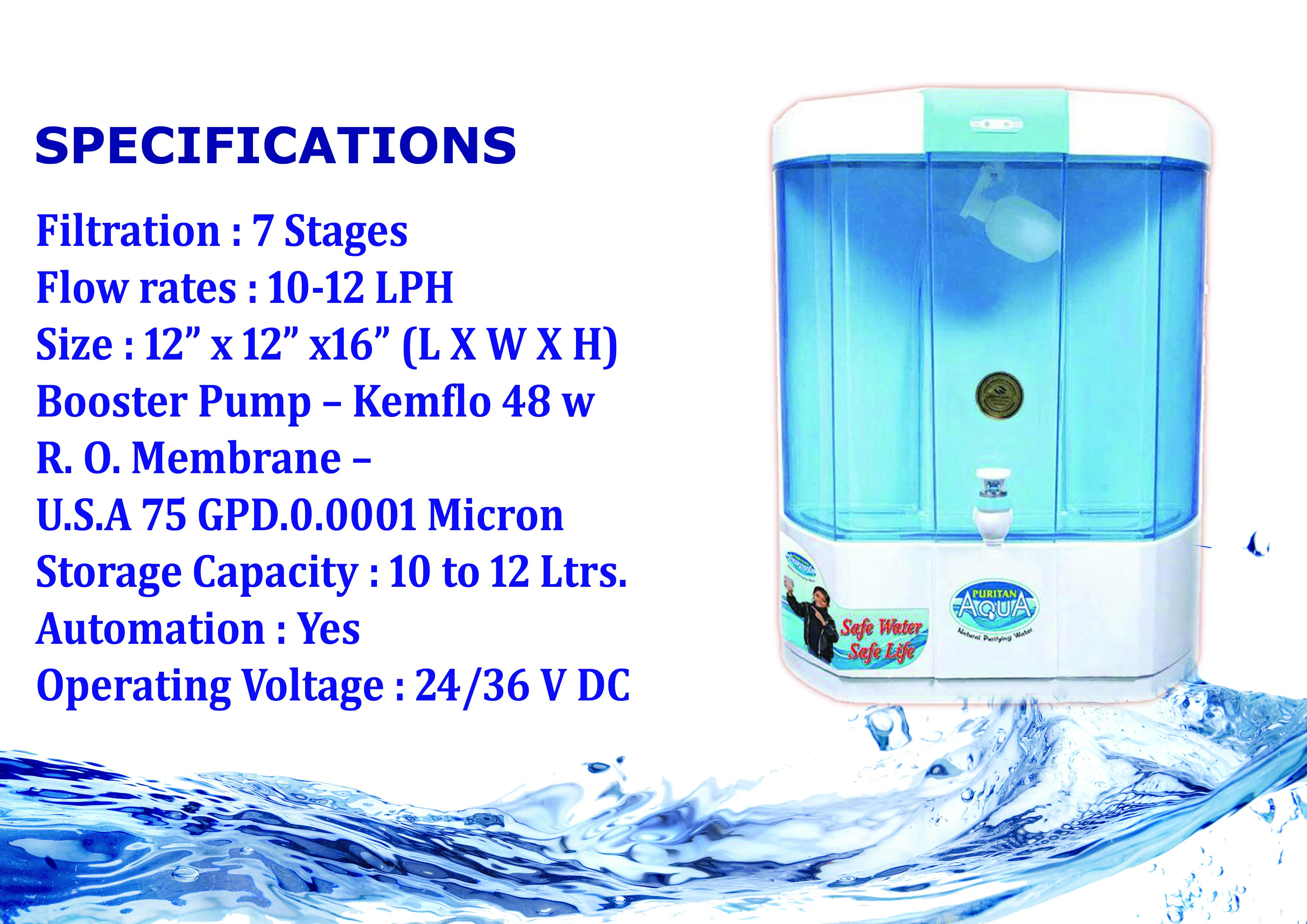 PURITAN AQUA RO WATER SOLUTIONS, water purifier dealer in hyderabad, water purifier sale in hyderabad, water purifier for home, best ro water purifier for commercial in hyderabad, 